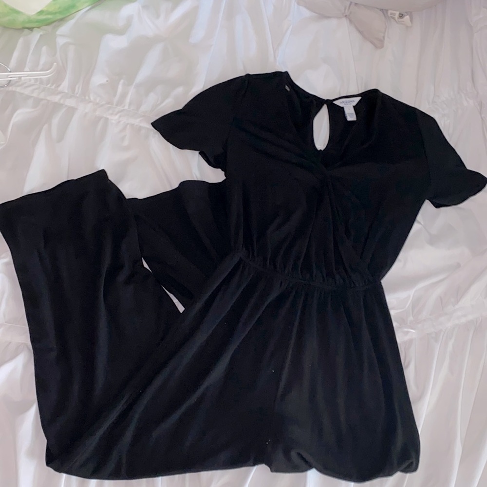 Black Basic Jumpsuit - image 1